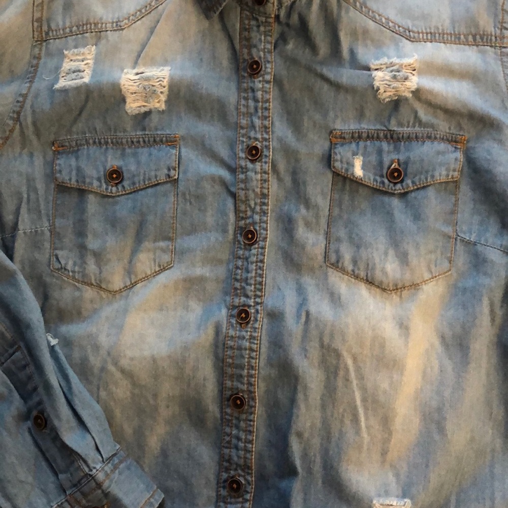 “Jean Jacket” Button Down - Picture 3 of 3